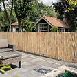 VOUNOT - Canisse en roseau naturel Brise vue avec attaches de fixation 100x600cm - vignette