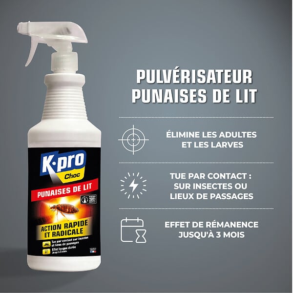 KAPO - Insecticide Punaises de lit Pulvérisateur 1l - large