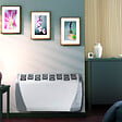 SANNOVER - Radiateur Gaz mural électronique à 2 vitesses Ghibli 6 Elite Accorroni 4,91 kW - vignette