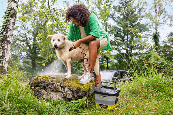 KARCHER - Nettoyeur mobile - 7 bars - batterie lithium-ion 22 min - large