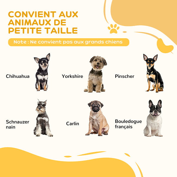 PAWHUT - Barrière modulable pliable barrière de sécurité 154,5L x 61H cm MDF blanc - large