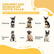 PAWHUT - Barrière modulable pliable barrière de sécurité 154,5L x 61H cm MDF blanc - vignette