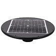 ASLO - Lampadaire Solaire extérieur LED 6000K Noir Eclairage 360° Surface éclairée 80m² ASLO - vignette
