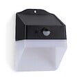 ASLO - Applique murale Led d'extérieur solaire Noire 2WDétecteur de mouvement Angle120° IP65 ASLO - vignette
