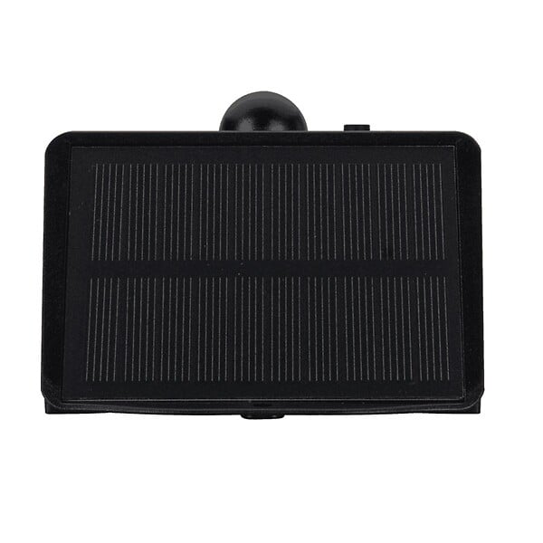ASLO - Applique murale Led d'extérieur solaire Noire 2WDétecteur de mouvement Angle120° IP65 ASLO - large