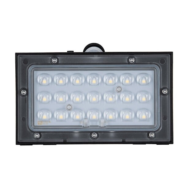 ASLO - Applique murale LED Solaire 3W Noire Eclairage led d'extérieur Détecteur de mouvement 350 Lm ASLO - large
