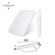 EDM - Plafonnier Carré Extra-Plat 12W 840lm (60W) - Blanc du Jour 6400K - vignette