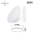 EDM - Plafonnier Circulaire Extra-Plat 12W 1660lm (100W) - Blanc du Jour 6500K - vignette