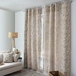 C MA DECO - Rideau en coton recyclé Chambray - 8 œillets - vignette