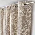 C MA DECO - Rideau en coton recyclé Chambray - 8 œillets - vignette