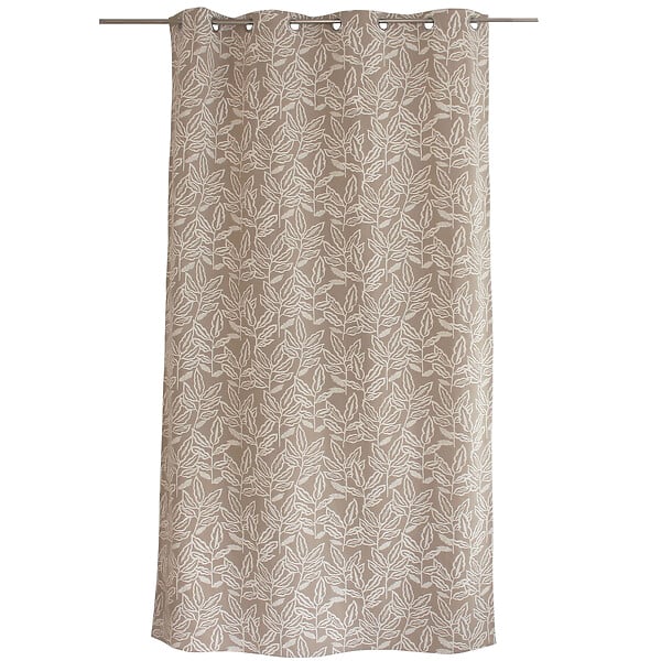 C MA DECO - Rideau en coton recyclé Chambray - 8 œillets - large