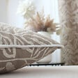 C MA DECO - Coussin déhoussable en coton recyclé Chambray - vignette