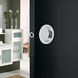 LINEA - Kit poignees cuvette ronde a encastrer bdc zamak nickele - vignette