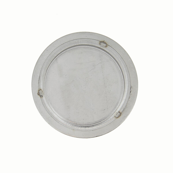 CHRISLIGNE - 1 poignee cuvette a encastrer ronde d.65mm inox - large