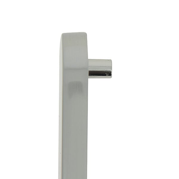 LINEA - Ens pg alu/plaq acier cyl 1 cote pilier tolbiac nickel mat b - large