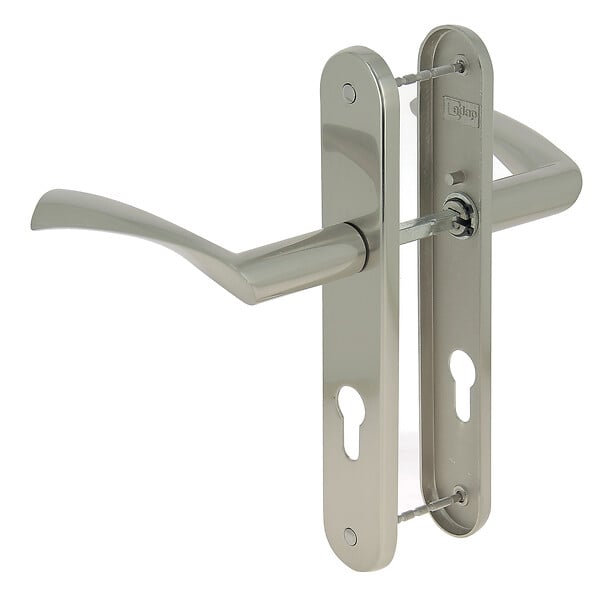 LINEA - Ens pg/plaq cyl 2 col ral belair zamak nickel mat ss ressort - large