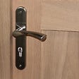 LINEA - Ens pg/plaq cyl 2 col ral belair zamak nickel mat ss ressort - vignette
