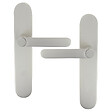 CHRISLIGNE - Ens poig alum/plaq acier bdc meudon k nickel satine mat - vignette