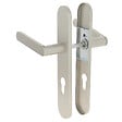 CHRISLIGNE - Ens poig alum/plaq acier cyl meudon k nickel satine mat - vignette