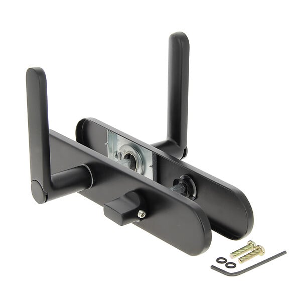 CHRISLIGNE - Ens poig alum/plaq acier cddc meudon k noir mat - large