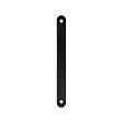 CHRISLIGNE - 1 platine cache serrure bdc lg 160mm ent 140 acier noir mat - vignette