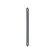 CHRISLIGNE - 1 platine cache serrure bdc lg 160mm ent 140 acier noir mat - vignette