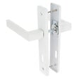 CHRISLIGNE - Ens poig alu/plaq acier 165mm cle joffrin blanc mat - vignette