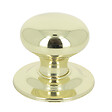 CHRISLIGNE - Bouton rond diam 70 laiton poli verni - vignette