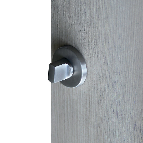 CHRISLIGNE - 2 rosaces adh d.52 cddc acier nickel satine mat - large