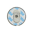 CHRISLIGNE - 2 rosaces adh d.52 cddc acier nickel satine mat - vignette