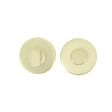 CHRISLIGNE - 2 rosaces adhesives d.52 cddc acier laiton satine - vignette