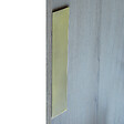 CHRISLIGNE - Plaque adhesive rectang borgne 250x50 laitonne - vignette