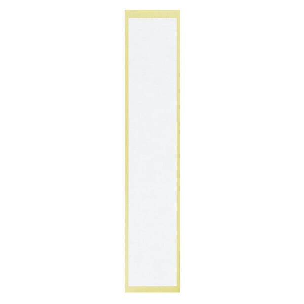 CHRISLIGNE - Plaque adhesive rectang borgne 250x50 laitonne - large