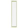 CHRISLIGNE - Plq adh rectang borgne 250x50 laitonne satine - vignette
