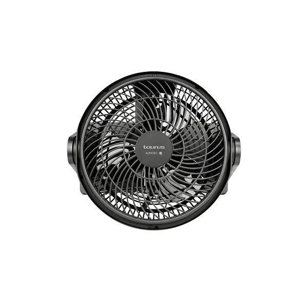 TAURUS ALPATEC - ventilateur de bureau 25cm 23w 2 vitesses noir - ice brise mini - large