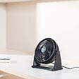 TAURUS ALPATEC - ventilateur de bureau 25cm 23w 2 vitesses noir - ice brise mini - vignette