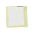 CHRISLIGNE - Plaque adh cache serrure borgne 50x50mm acier lait - vignette