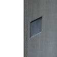 CHRISLIGNE - Plaque adh cache serrure borgne 50x50mm acier inox - vignette