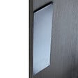 CHRISLIGNE - Plaque a clouer rectangulaire borgne 240x65mm inox - vignette