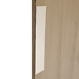 CHRISLIGNE - Plaque adhesive rectang borgne 250x50 alu naturel - vignette