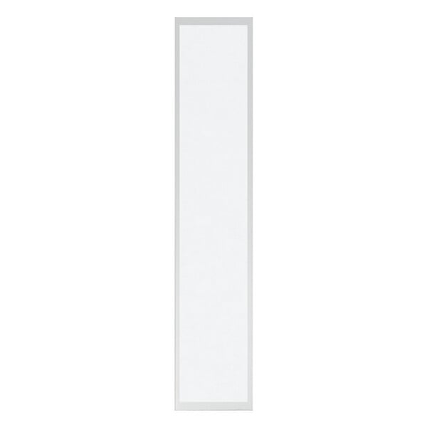 CHRISLIGNE - Plaque adhesive rectang borgne 250x50 alu naturel - large
