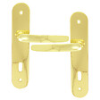 CHRISLIGNE - Ens pg alu/plq acier 165 cle ludon new laitonne - vignette