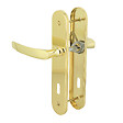 CHRISLIGNE - Ens pg alu/plq acier 165 cle ludon new laitonne - vignette