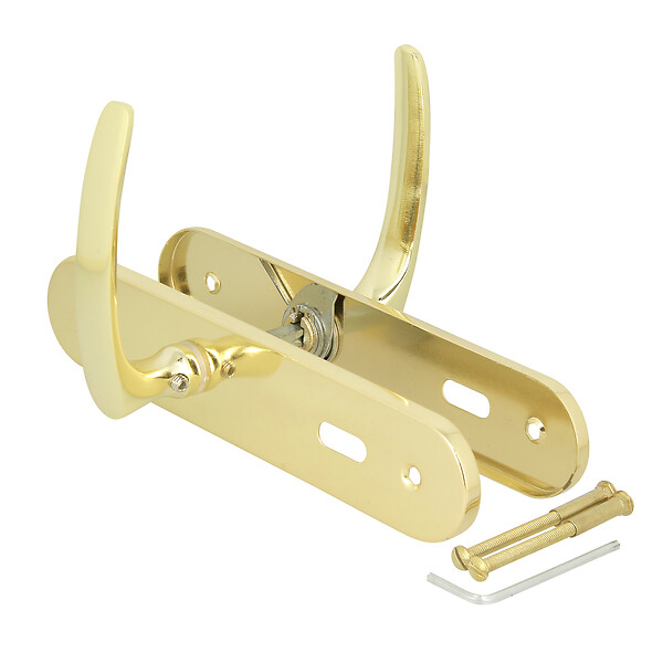 CHRISLIGNE - Ens pg alu/plq acier 165 cle ludon new laitonne - large