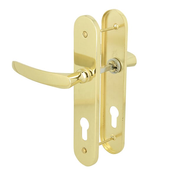 CHRISLIGNE - Ens pg alu/plq acier 165 cyl ludon new laitonne - large