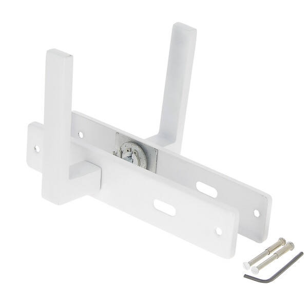 CHRISLIGNE - Ens poig/plaq 195 cle joffrin alu blanc mat - large