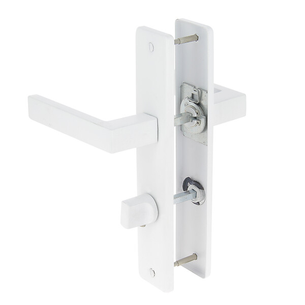 CHRISLIGNE - Ens poig/plaq 195 cddc joffrin alu blanc mat - large