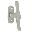 CHRISLIGNE - Cremone alu/platine acier oris nickel mat - vignette