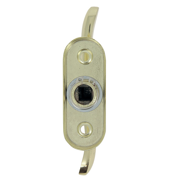 CHRISLIGNE - Cremone alu/platine acier oris laitonne - large