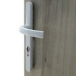CHRISLIGNE - Ens/plq etr 24mm cyl 1col racc pilier zamak blc - vignette